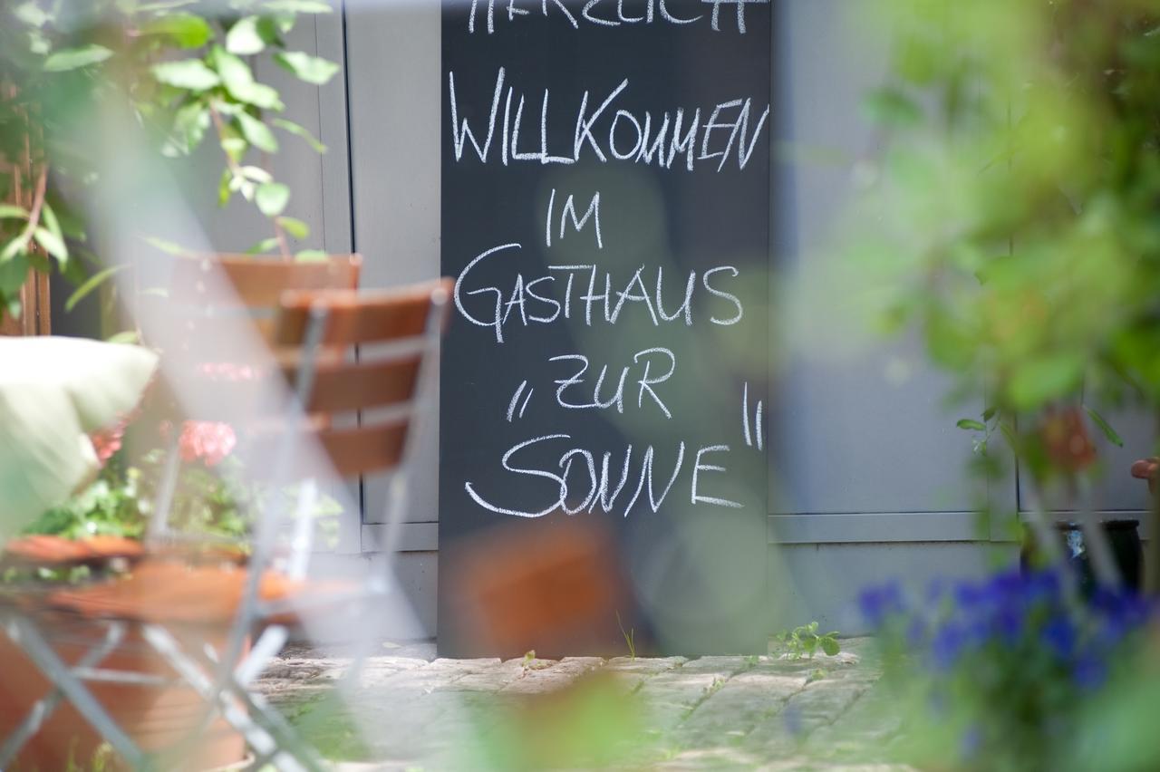 נורדהיים Gasthaus Zur Sonne מראה חיצוני תמונה